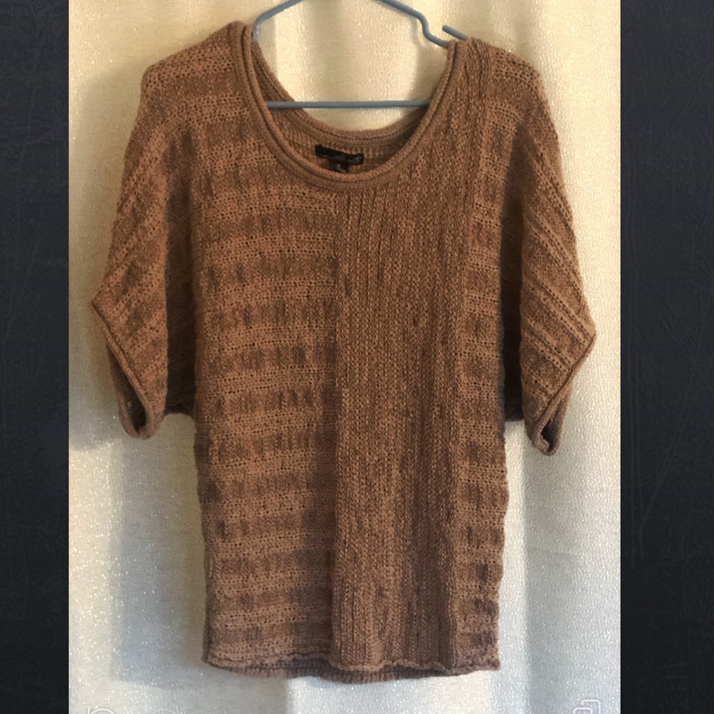 Knitted tunic top